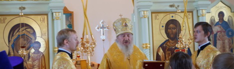 Освящение храма в честь преподобного Сергия Радонежского в Дрожжановском районе РТ