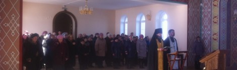 В храме прп. Сергия Радонежского Дрожжановского района прошли торжества, посвященные началу Сырной седмицы