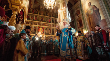 Патриаршее поздравление митрополиту Казанскому и Татарстанскому Феофану с 40-летием иерейской хиротонии